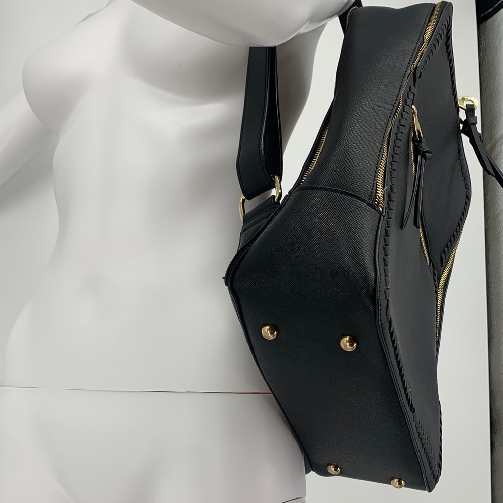 Calpak Black Backpack for Women college school laptop bag used • I love 💕 offers - Picture 5 of 16